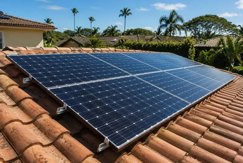 Installation de panneaux solaires à Antoigné